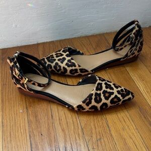 Crown Vintage Leopard Print Flats
